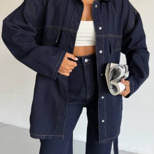 High weight jean and denim jacket