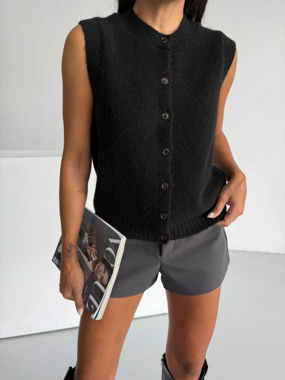 V_neck gardigan