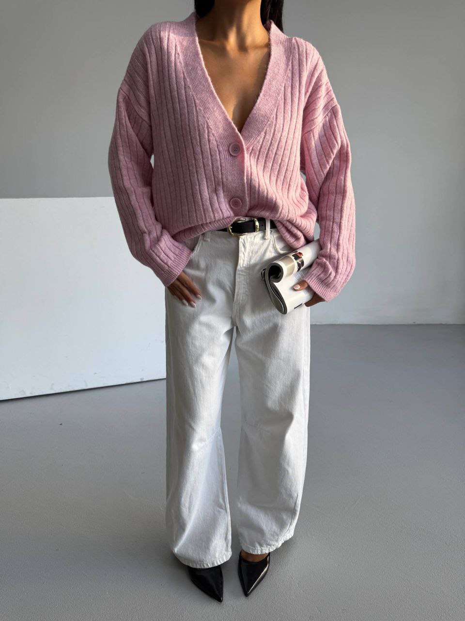 V_neck gardigan