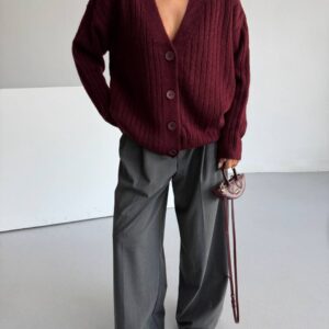 V_neck gardigan