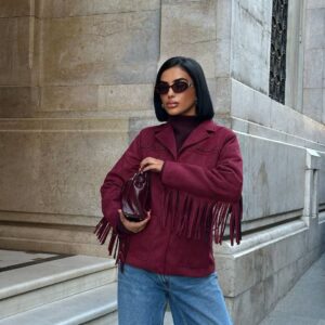 New Season Suede Jacket / Trend Detail